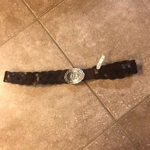 NWT Aeropostale Brown Leather Belt